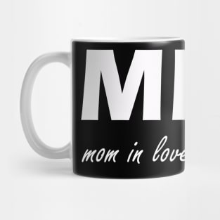 mom in love with fitness Mug